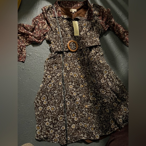 Roolee Floral Patterned Women's Dress - Picture 5 of 5